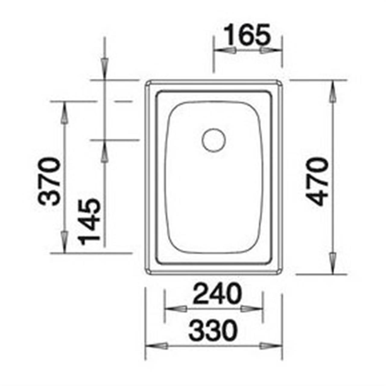 Poza Chiuveta BLANCO TOP, EE 3x4, inox, natural finish - 501067 [2]