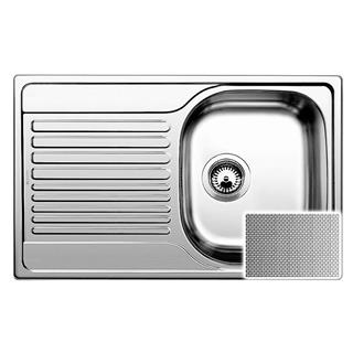 Poza Chiuveta BLANCO TIPO, 45S Compact, inox, Linen - 513675 [1]