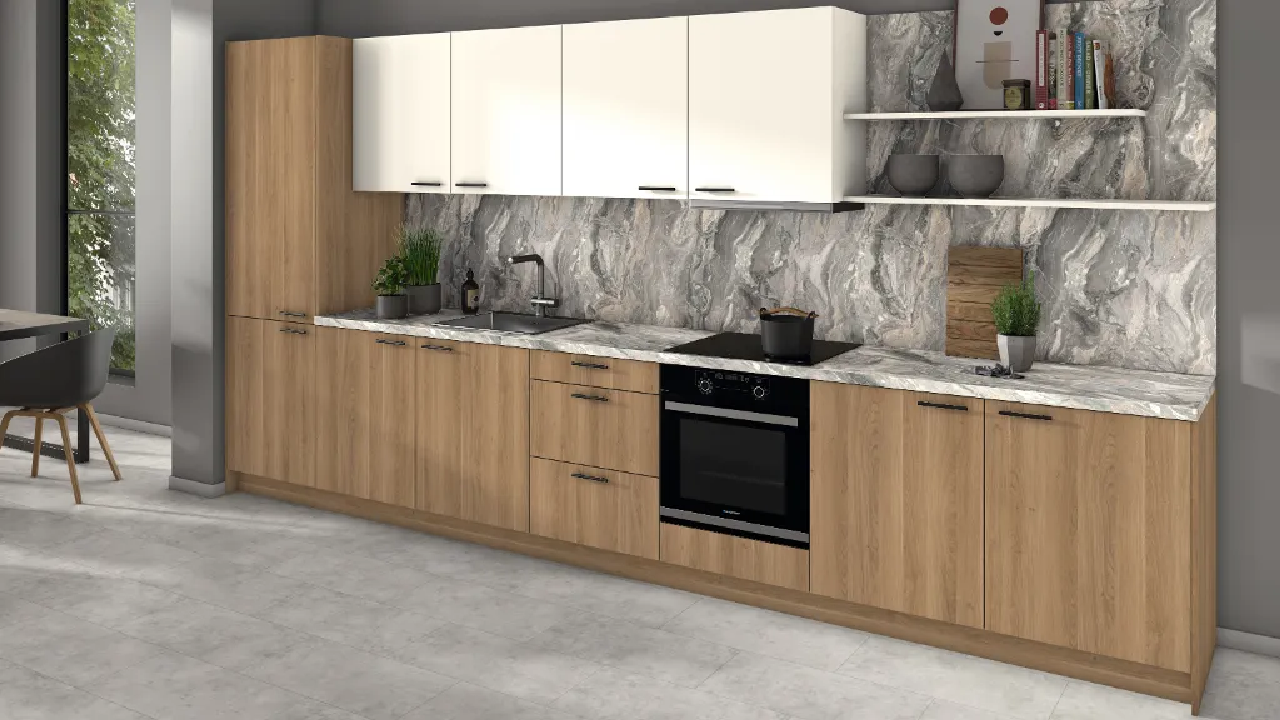 Poza Blat Marmura Cipollino gri .Smoothtouch Velvet - f093st15 [3]