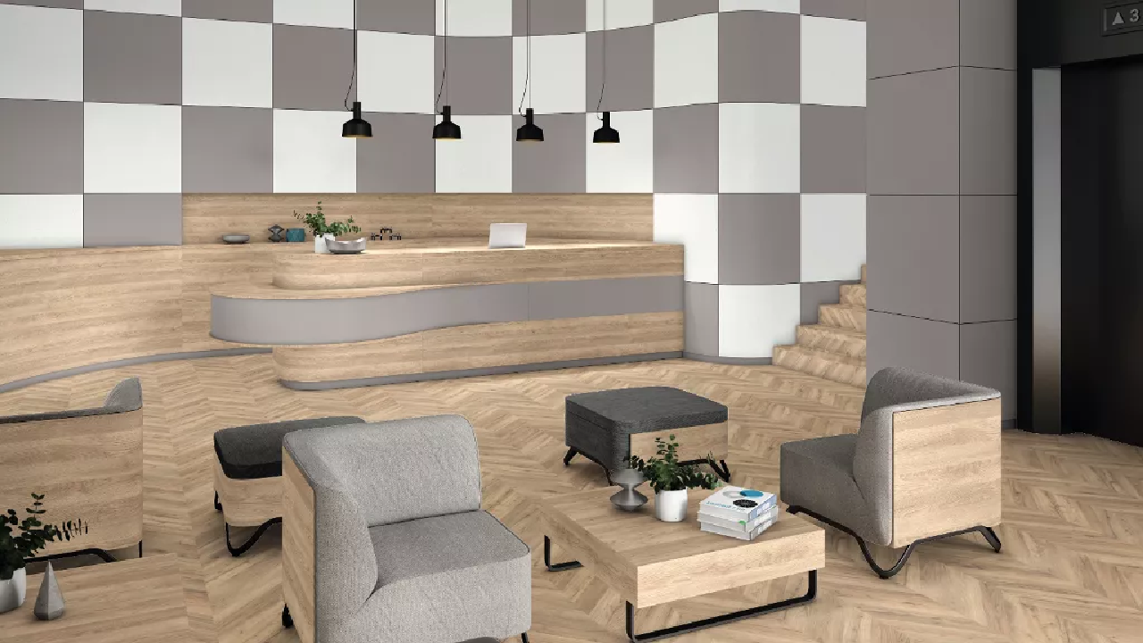 Poza Cant Abs Stejar Gladstone gri-bej .Feelwood Nature - h3326st28 [3]