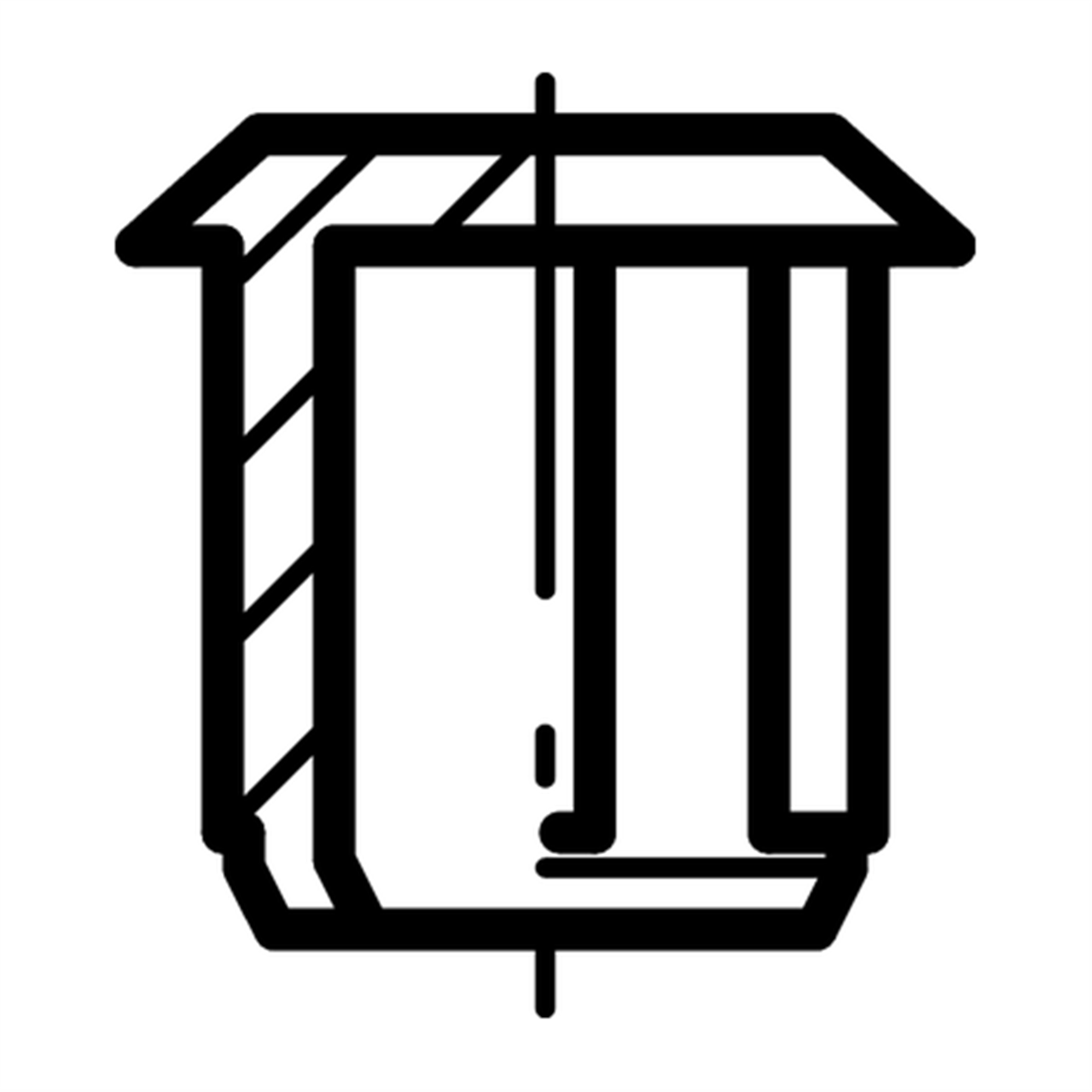 Poza Capacel, plastic, maro - 045.20.102 [2]