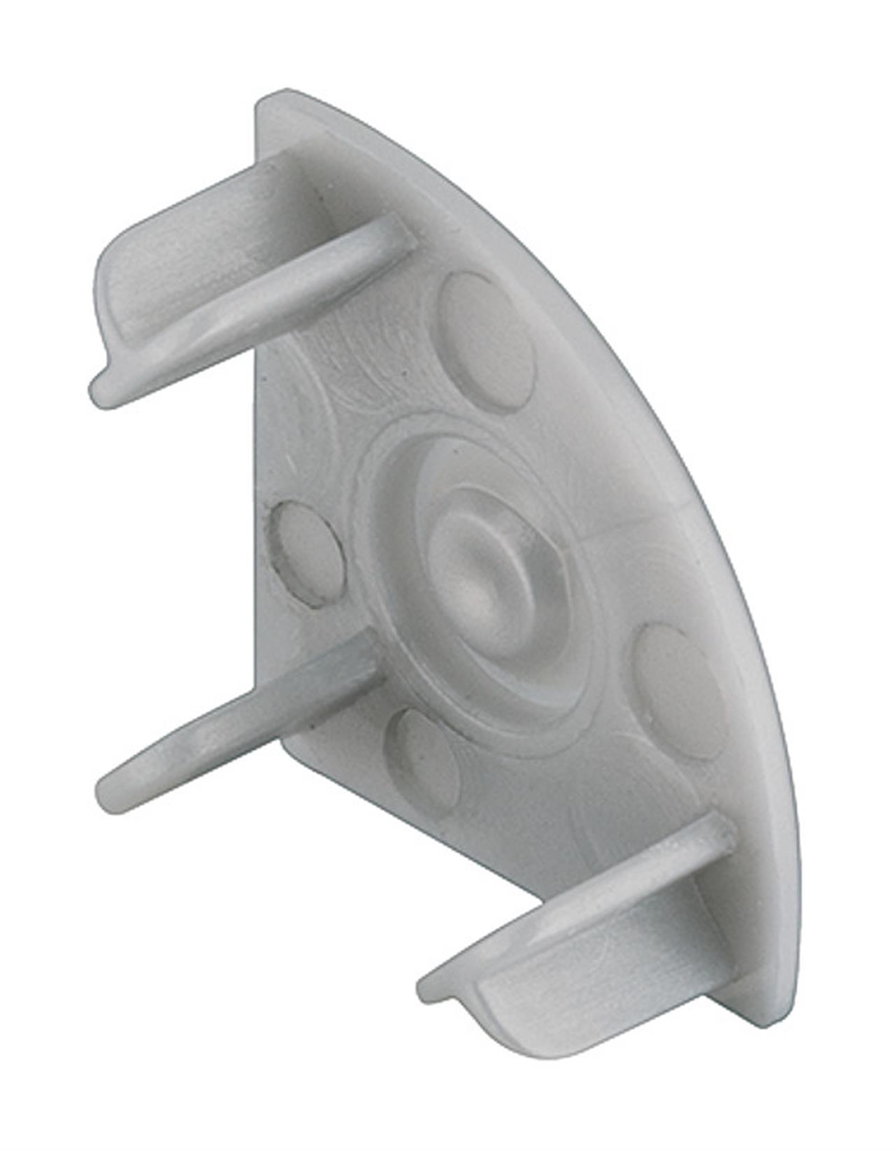 Poza Iluminare leduri, Capac, Pentru profil de rost, plastic, argintiu - 833.74.822 [2]