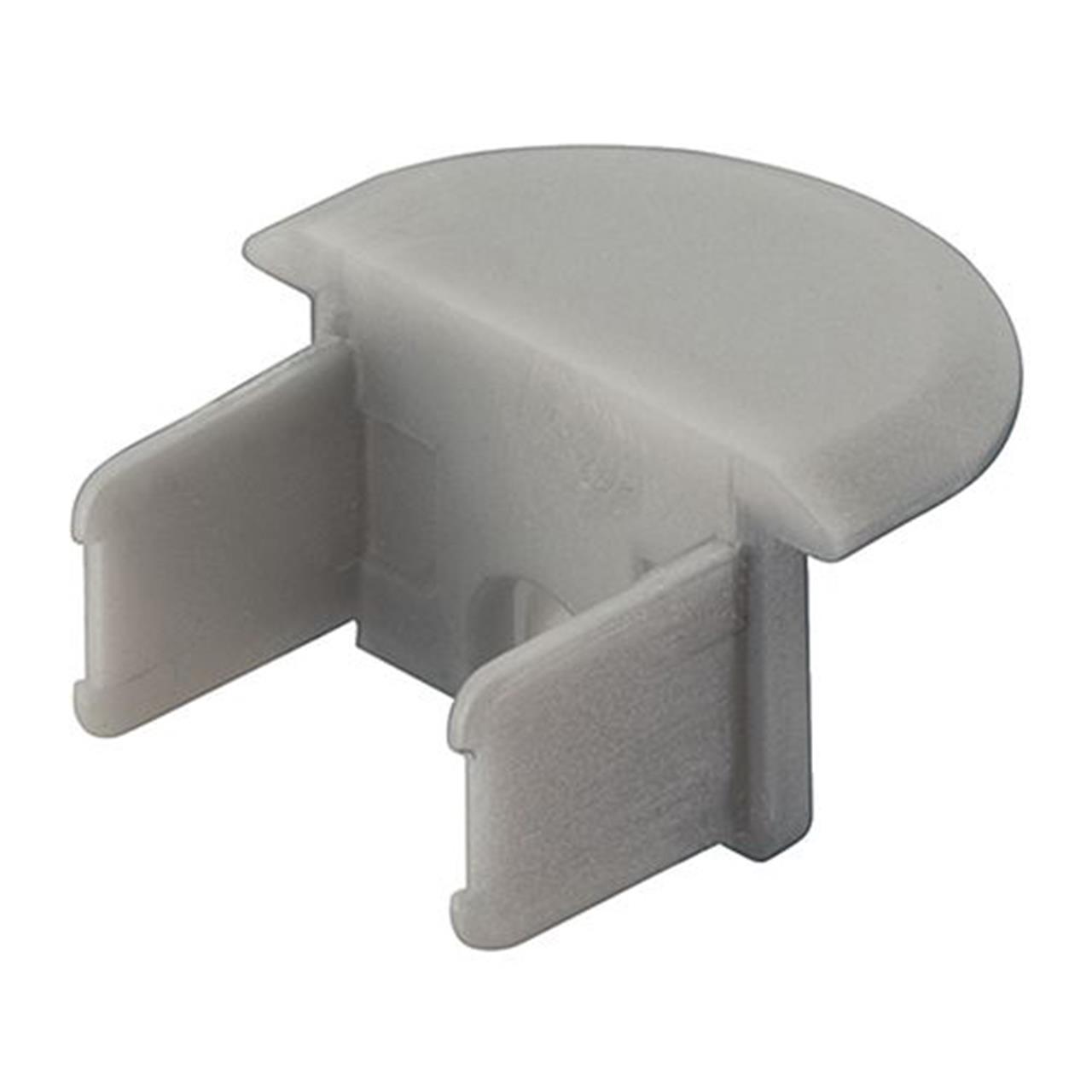 Poza Iluminare leduri, set capete profil ingropat, plastic, argintiu - 833.74.827 [1]