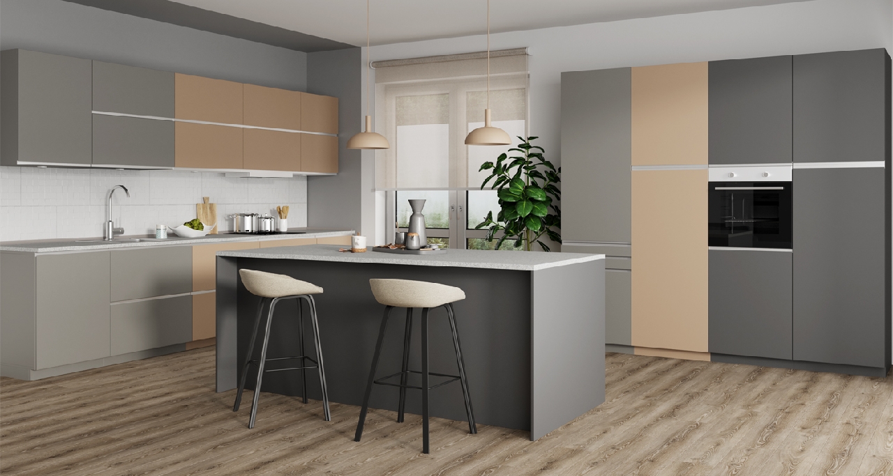 Poza Mdf Evogloss Soft Touch Dark Gray - p003 [2]
