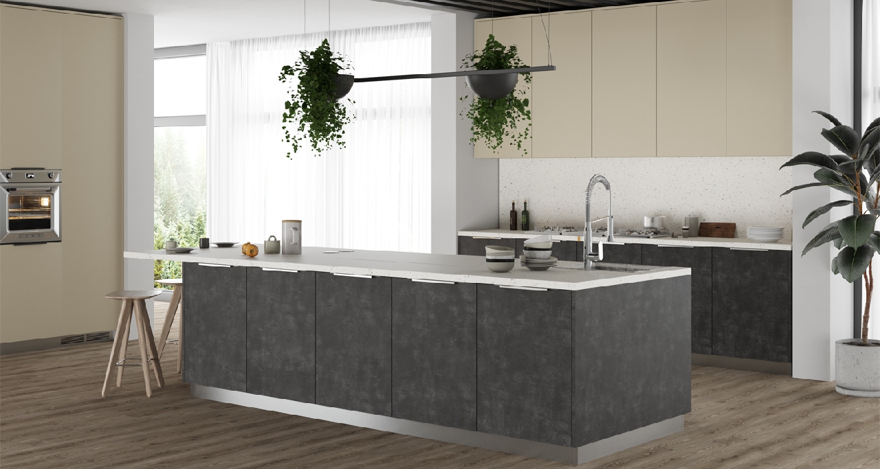 Poza Mdf Evogloss Soft Touch New Gray - p005 [2]