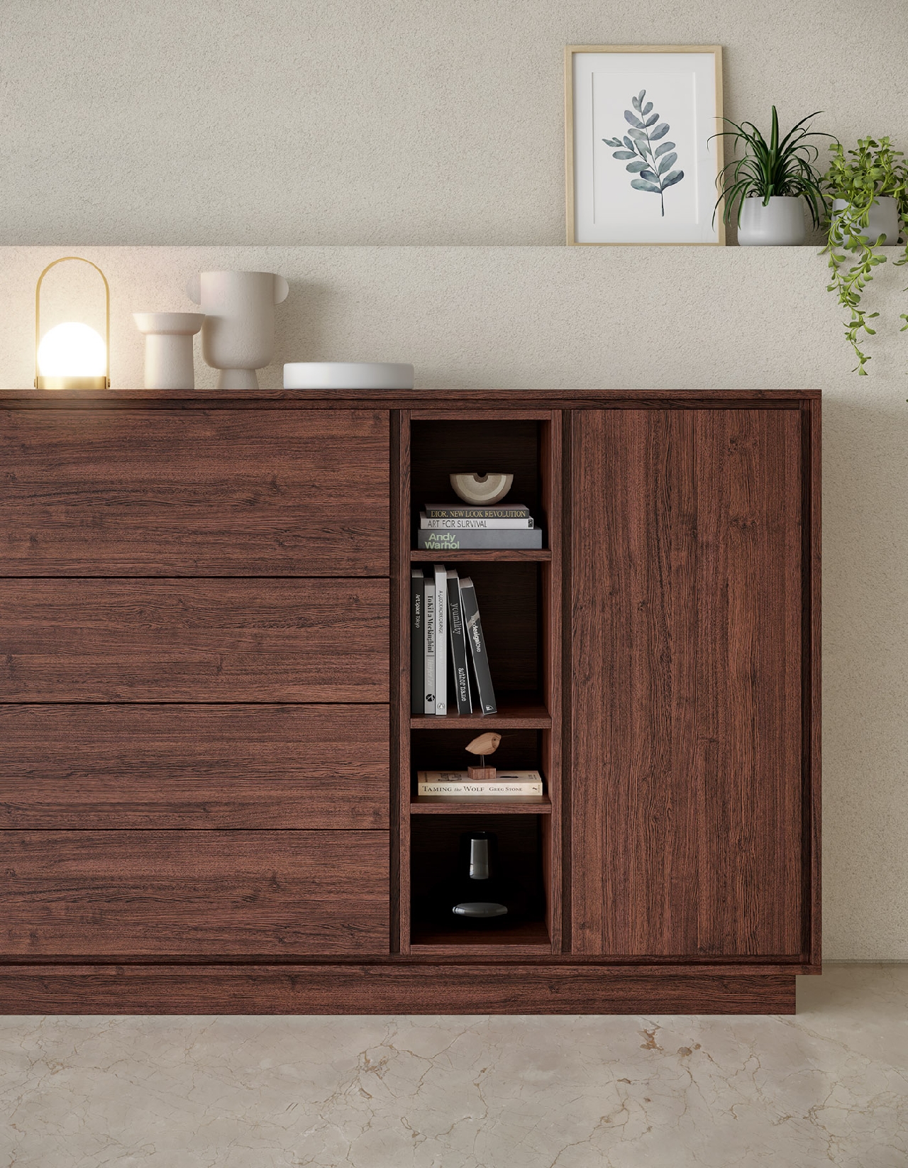 Poza Pal Wenge .Bureau Structure - 0854bs [2]