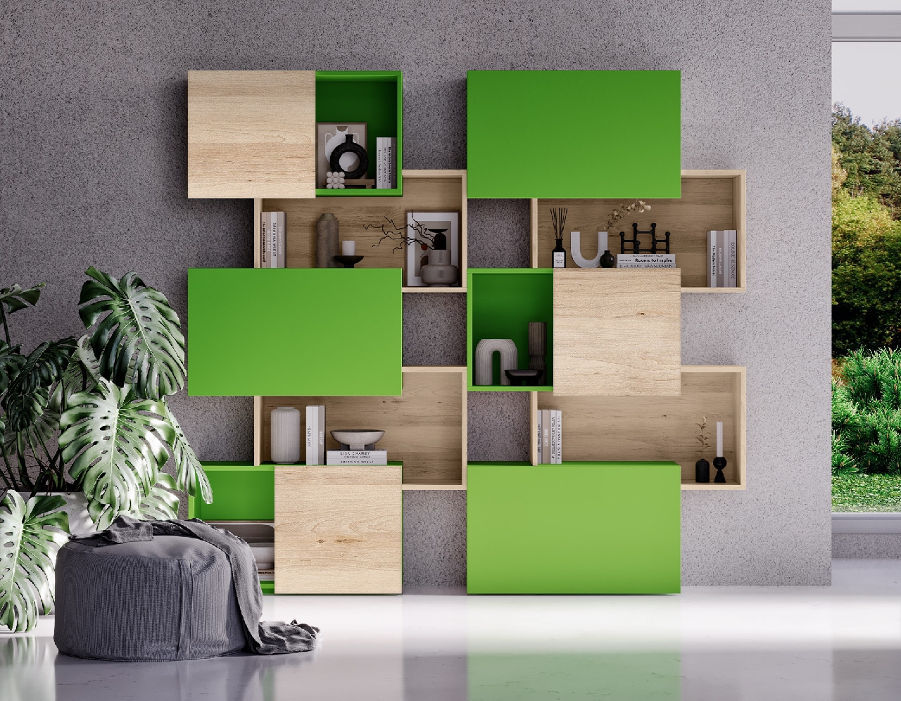 Poza Pal Mamba Green .Bureau Structure - 7190bs [2]
