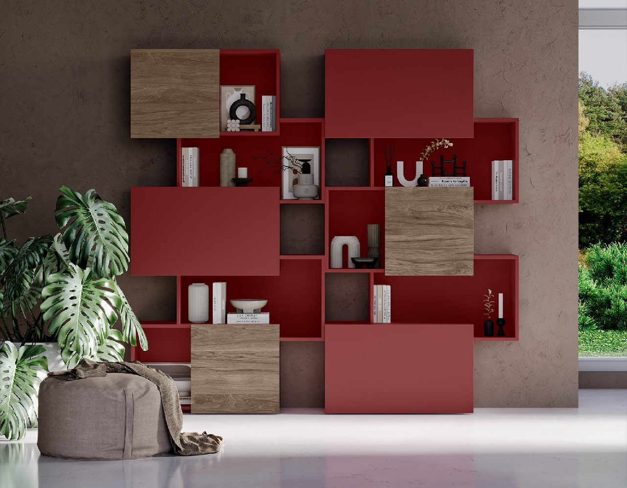 Poza Pal Oxide Red .Bureau Structure - 9551bs [2]