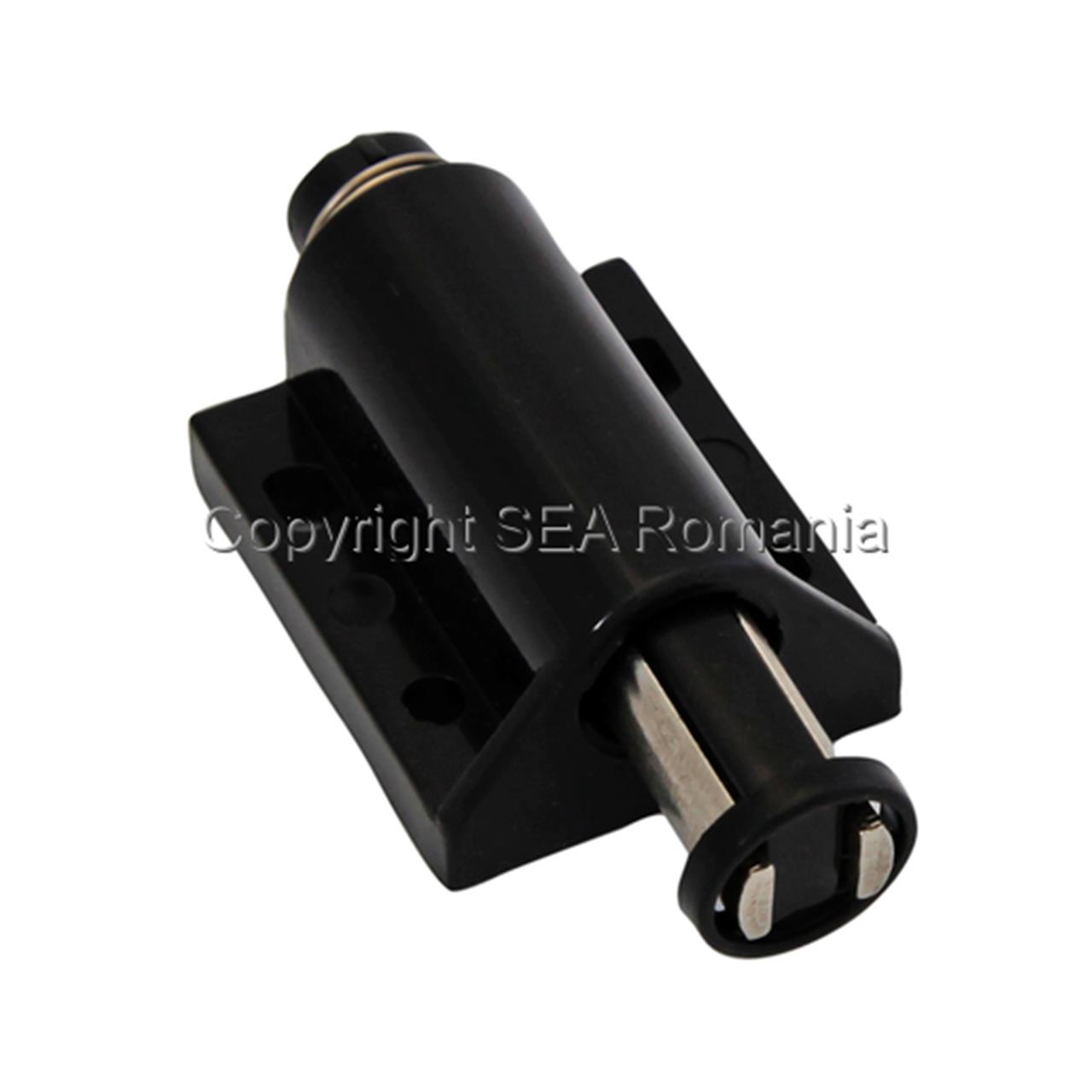 Poza pentru geam, inchizator magnetic simplu, otel, negru - 478.35.19 [1]