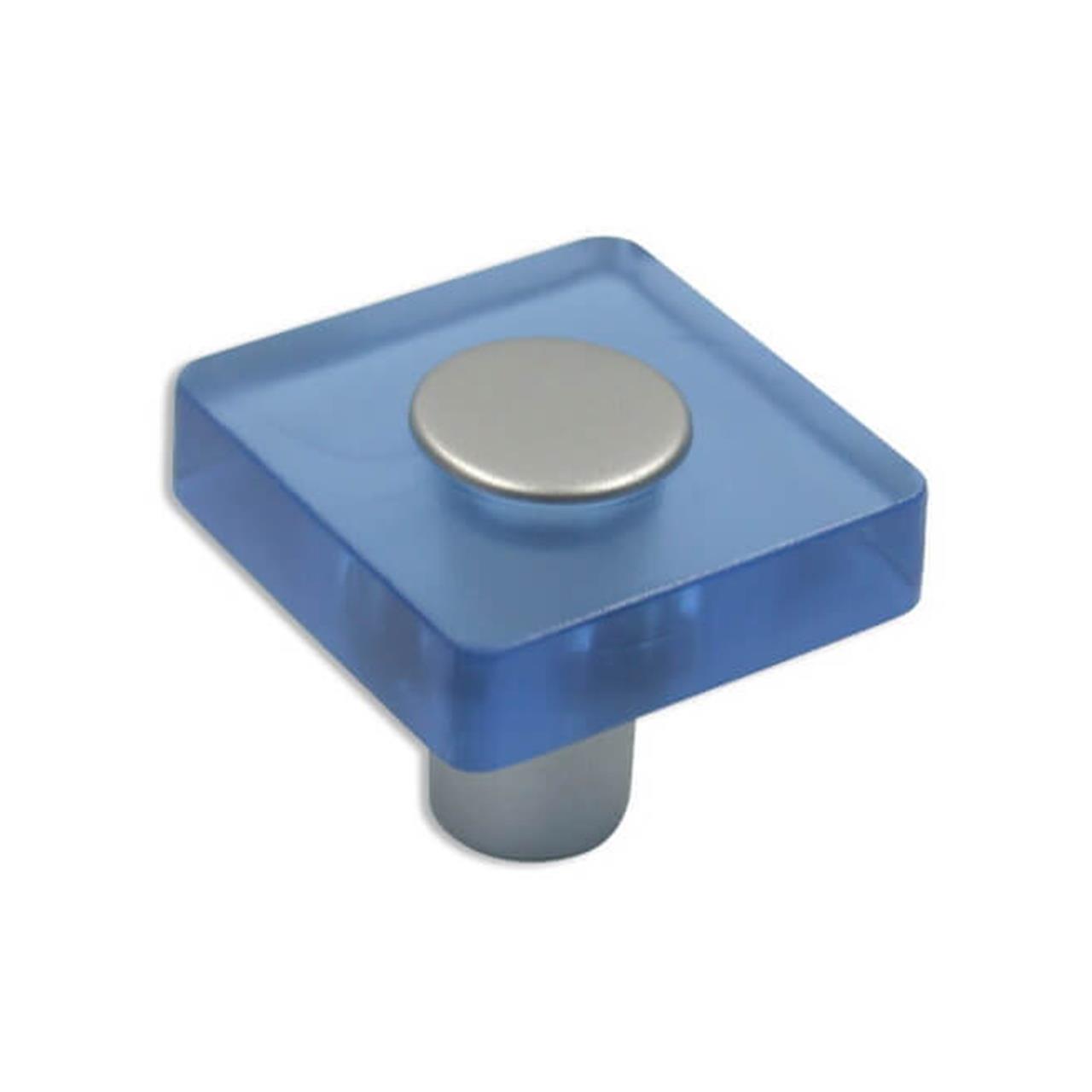 Poza Buton patrat, plastic, albastru deschis - S.8118SN16MV11 [1]