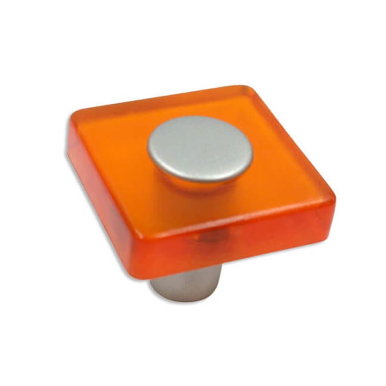 Poza Buton patrat, plastic, portocaliu - S.8118SN9MV11 [1]